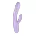 Playboy Pleasure 20-Function Rechargeable Waterproof Bumping Bunny Warming Rabbit Vibrator - 9 Inch at Spencer's