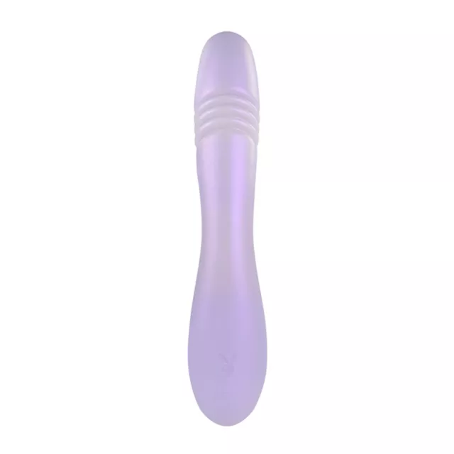 Playboy Pleasure 20-Function Rechargeable Waterproof Bumping Bunny Warming Rabbit Vibrator - 9 Inch at Spencer's