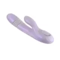 Playboy Pleasure 20-Function Rechargeable Waterproof Bumping Bunny Warming Rabbit Vibrator - 9 Inch at Spencer's