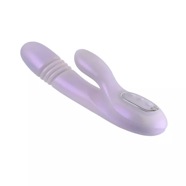 Playboy Pleasure 20-Function Rechargeable Waterproof Bumping Bunny Warming Rabbit Vibrator - 9 Inch at Spencer's