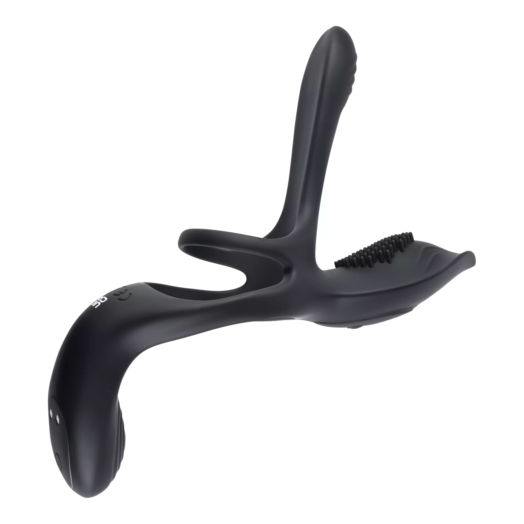 Playboy Pleasure 10-Function The 3 Way Waterproof Rechargeable Vibrating Cock Ring at Spencer's