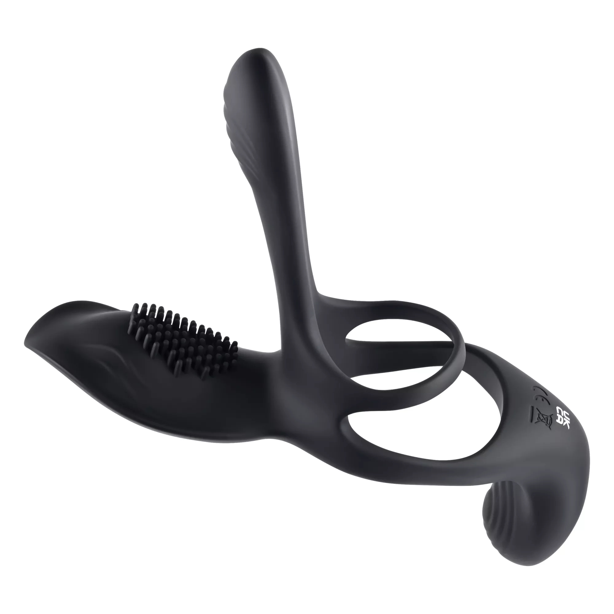 Playboy Pleasure 10-Function The 3 Way Waterproof Rechargeable Vibrating Cock Ring at Spencer's