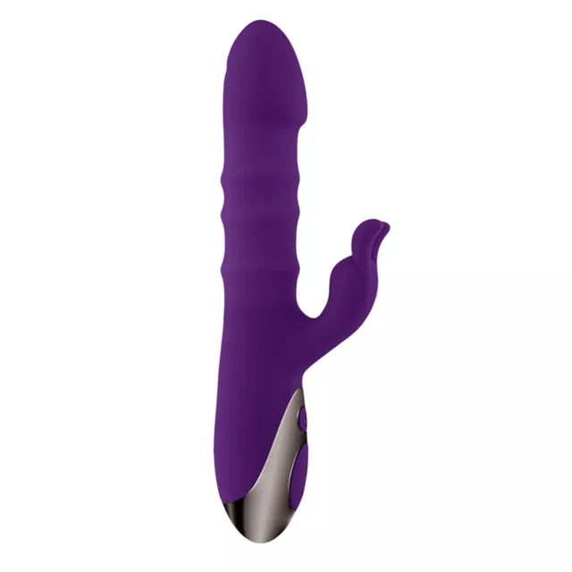 Playboy Pleasure 10-Function Rechargeable Waterproof Hop To It Rabbit Vibrator - 9.3 Inch at Spencer's