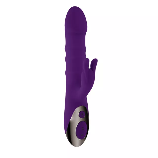 Playboy Pleasure 10-Function Rechargeable Waterproof Hop To It Rabbit Vibrator - 9.3 Inch at Spencer's