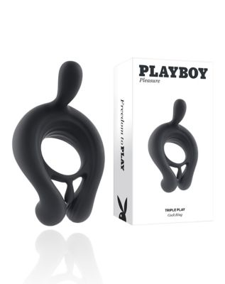 sexy lingerie brands Playboy Match Play Rechargeable Silicone Dual Vibrator