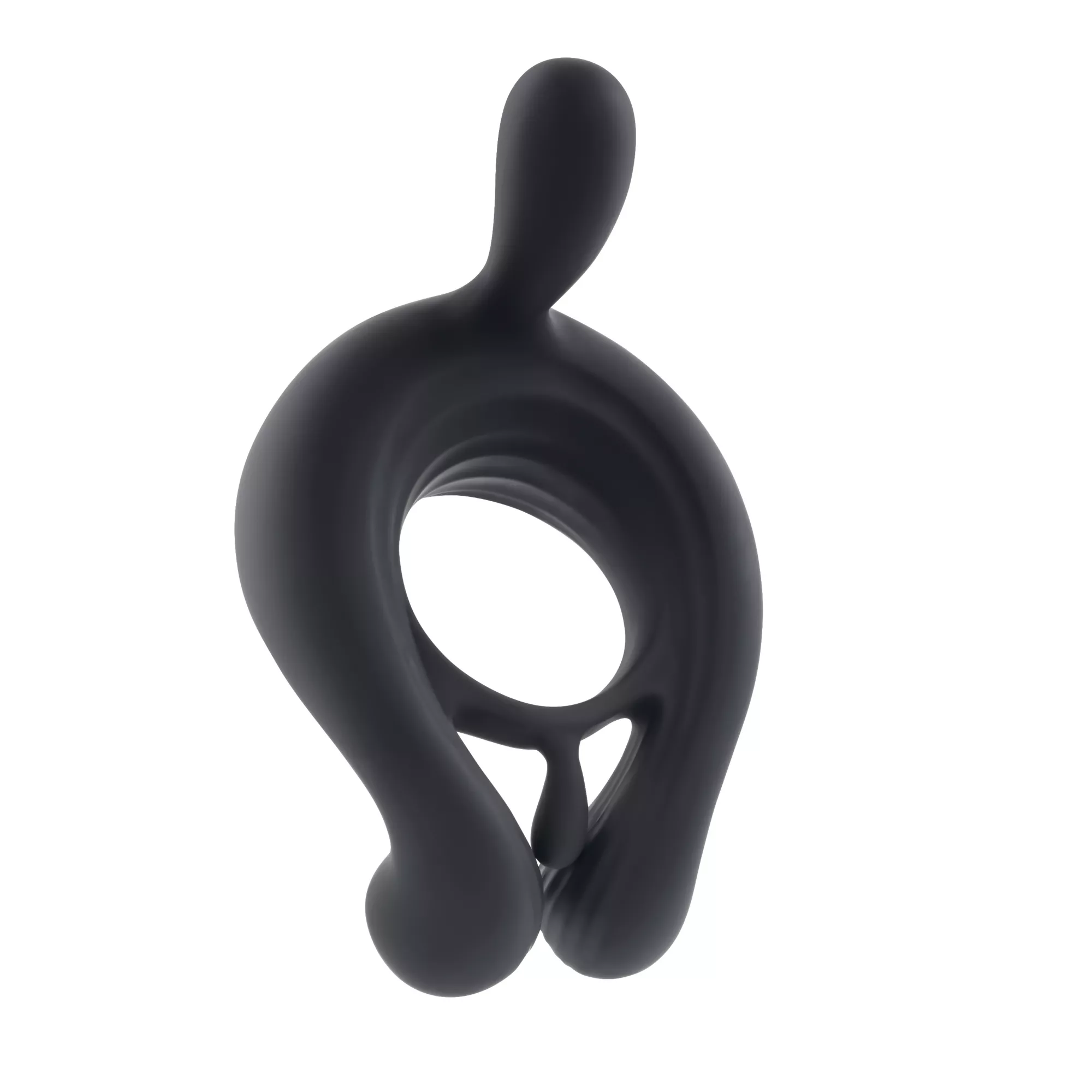 Playboy Pleasure 9-Function Triple Play Vibrating Cock Ring at Spencer's