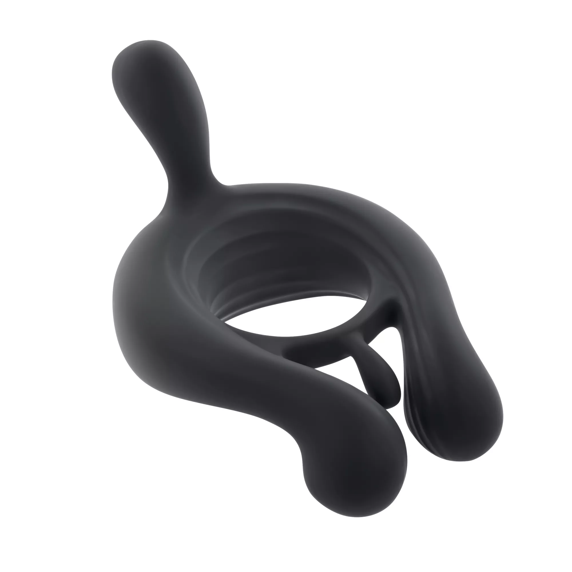 Playboy Pleasure 9-Function Triple Play Vibrating Cock Ring at Spencer's