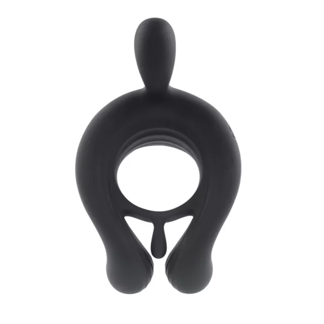 Playboy Pleasure 9-Function Triple Play Vibrating Cock Ring at Spencer's