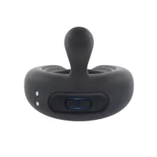 Playboy Pleasure 9-Function Triple Play Vibrating Cock Ring at Spencer's