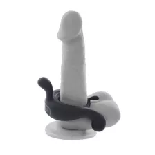 Playboy Pleasure 9-Function Triple Play Vibrating Cock Ring at Spencer's