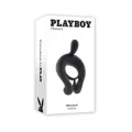 Playboy Pleasure 9-Function Triple Play Vibrating Cock Ring at Spencer's