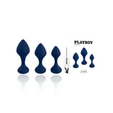 Playboy Pleasure Tail Trainer Butt Plug Set - 3 Pack at Spencer's