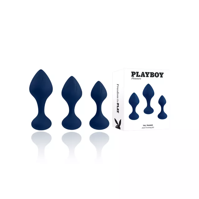 Playboy Pleasure Tail Trainer Butt Plug Set - 3 Pack at Spencer's