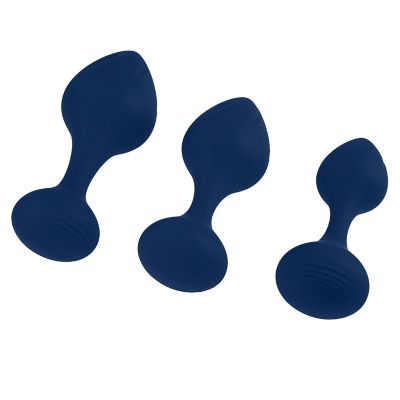 Playboy Pleasure Tail Trainer Butt Plug Set - 3 Pack