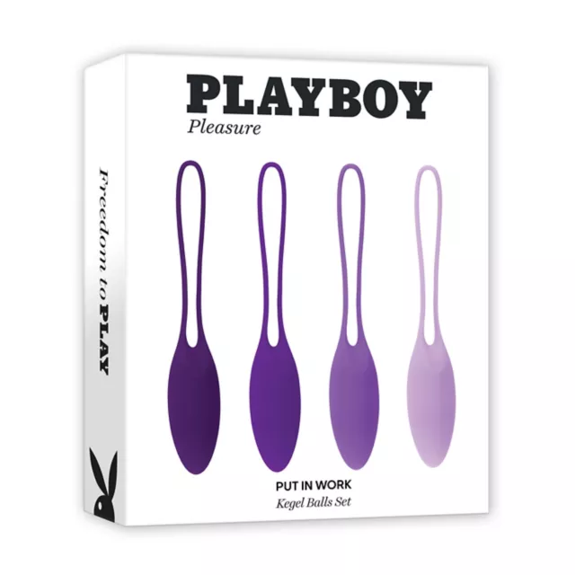Playboy Pleasure Put In Work Kegel Balls Set - 4 Pack at Spencer's