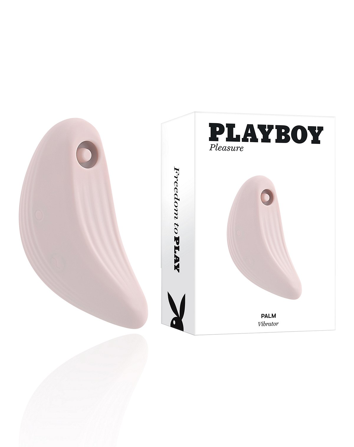 Playboy Pleasure 20-Speed Rechargeable Waterproof Palm Clitoral Vibrator