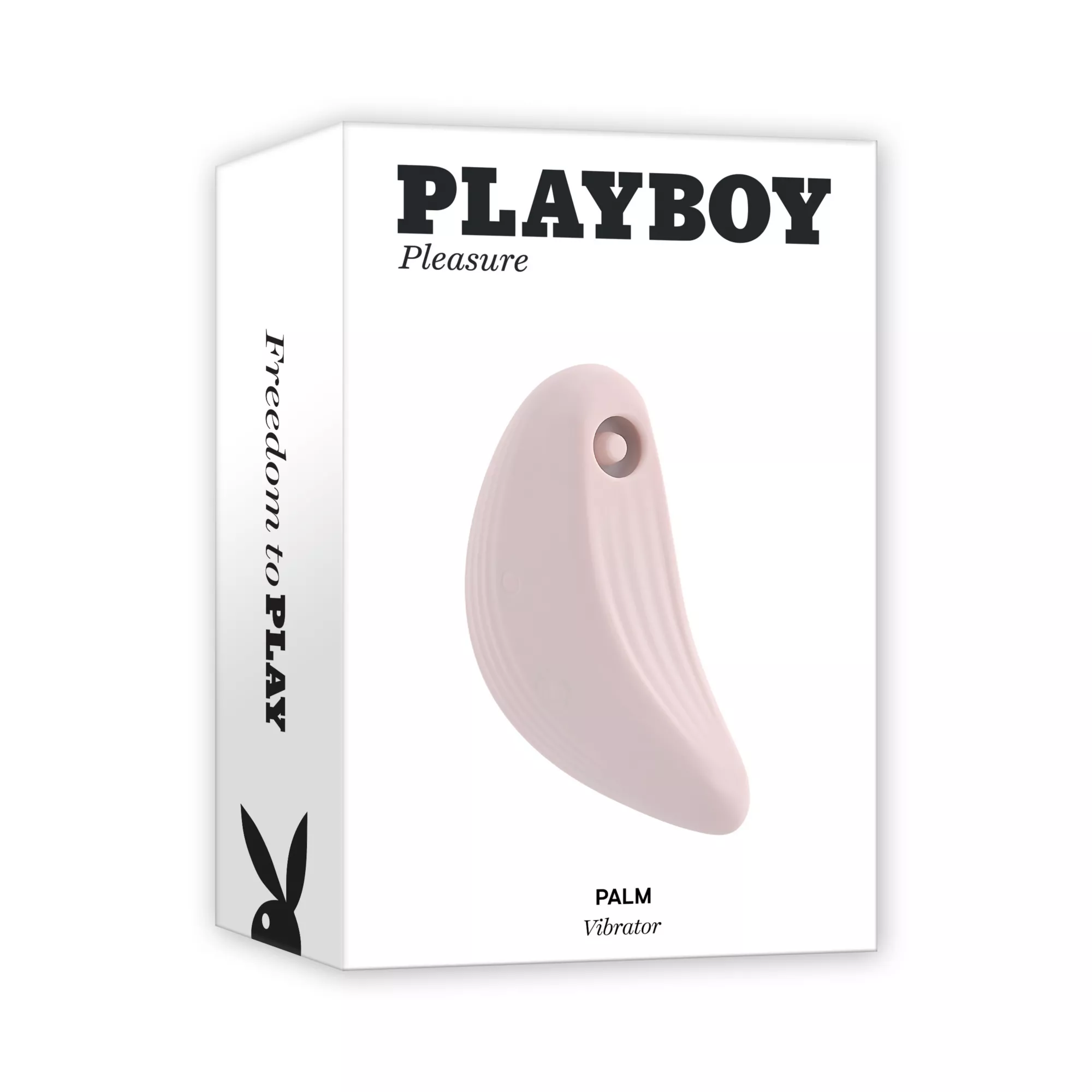 Playboy Pleasure 20-Speed Rechargeable Waterproof Palm Clitoral Vibrator - 3.8 Inch at Spencer's