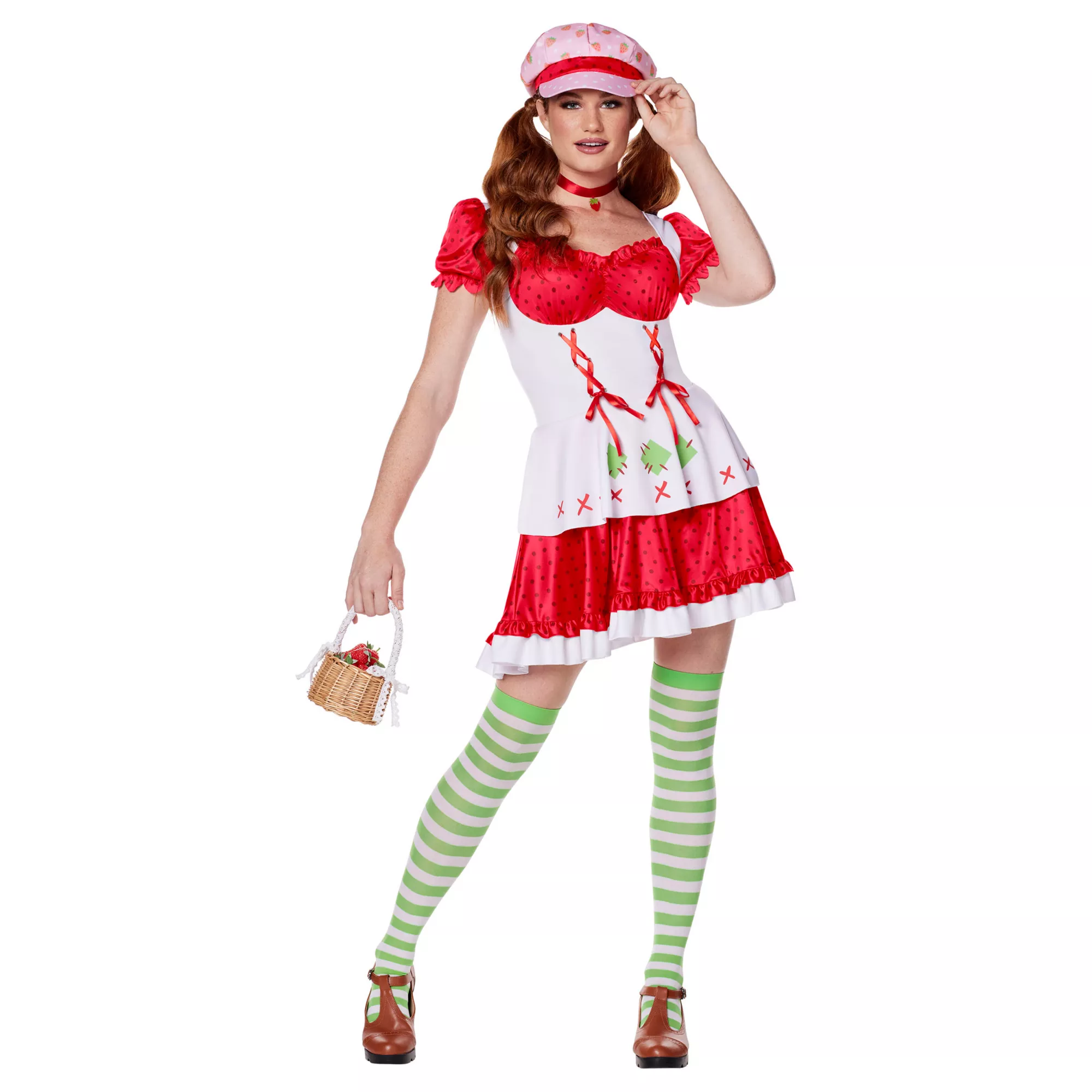 Adult Strawberry Shortcake Costume