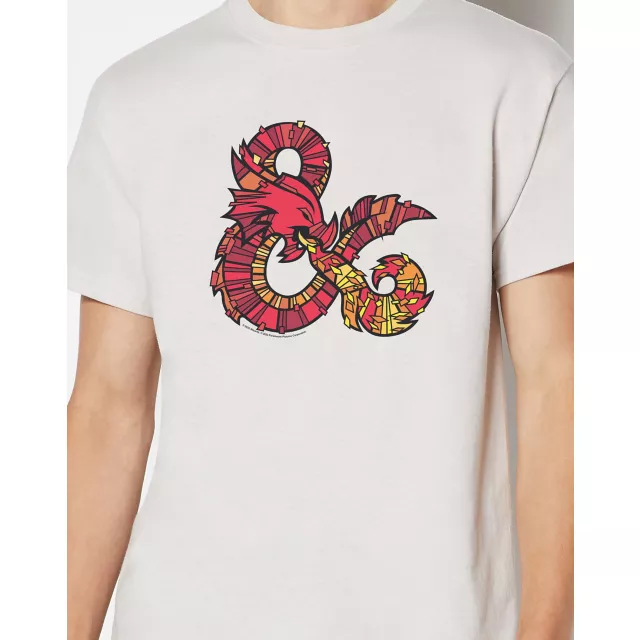 Stained Glass Dungeons & Dragons Logo T Shirt at Spencer's