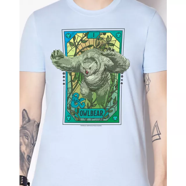 Owlbear Mosaic Tarot T Shirt- Dungeons & Dragons at Spencer's
