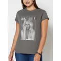 Britney Spears Monochrome Portrait T Shirt at Spencer's
