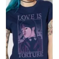 Love is Torture T Shirt - Wednesday at Spencer's