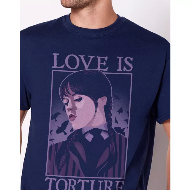 Love is Torture T Shirt - Wednesday at Spencer's