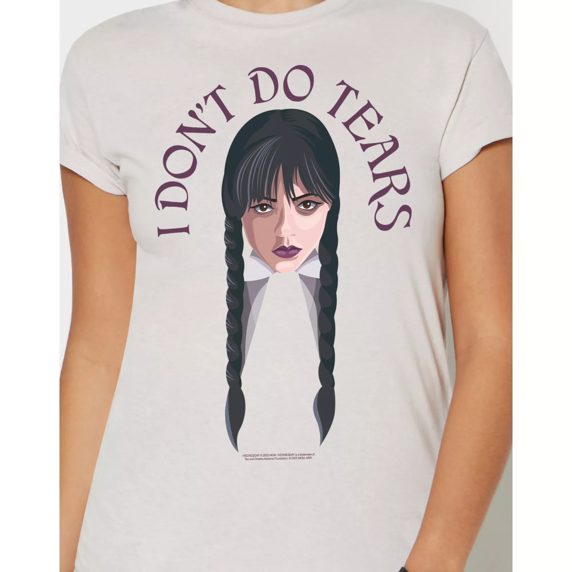 I Don't Do Tears T Shirt - Wednesday at Spencer's