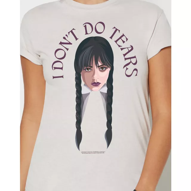 I Don't Do Tears T Shirt - Wednesday at Spencer's