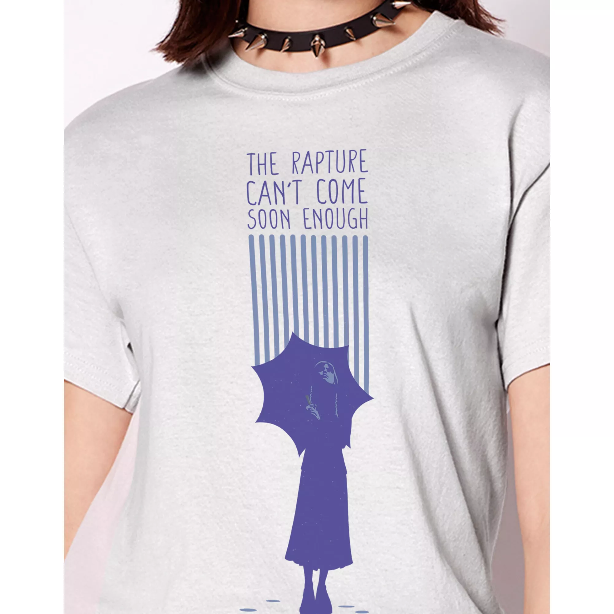 The Rapture Can't Come Soon Enough T Shirt - Wednesday at Spencer's