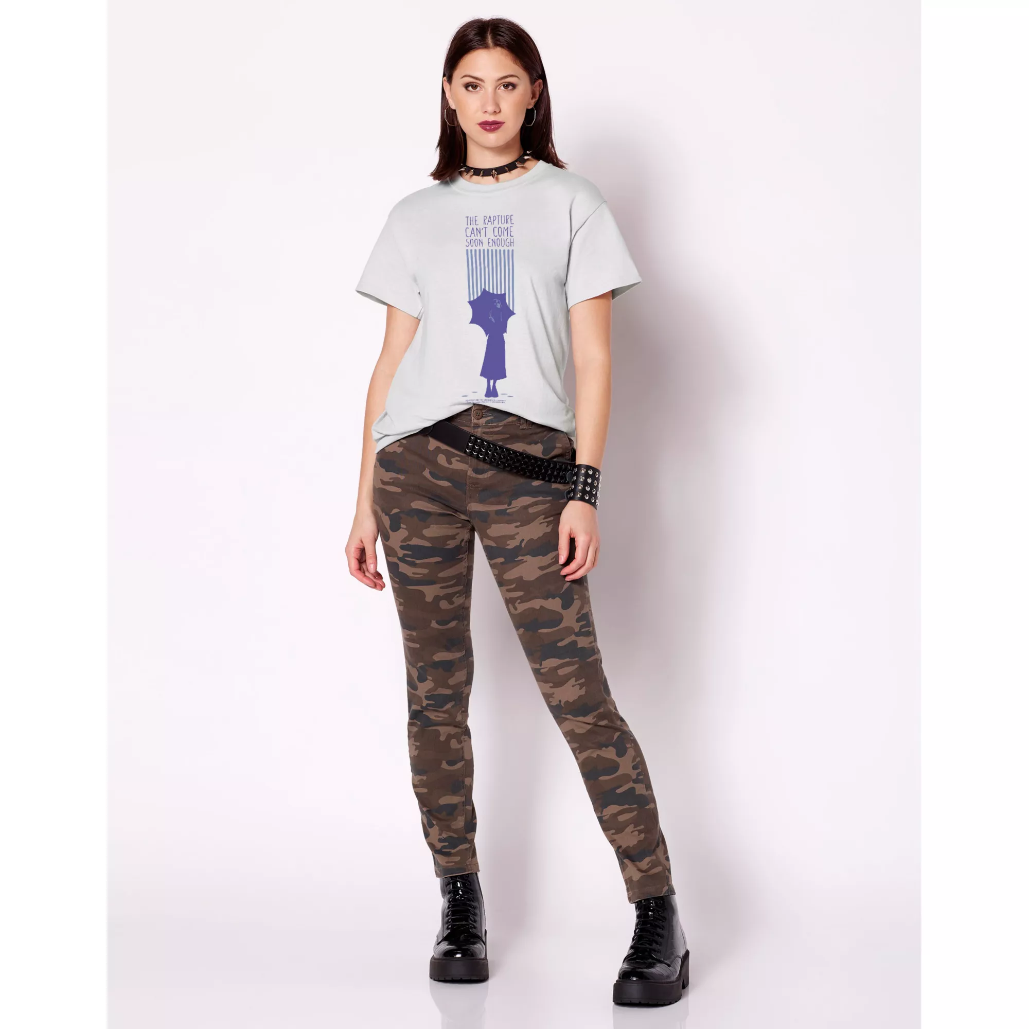 The Rapture Can't Come Soon Enough T Shirt - Wednesday at Spencer's