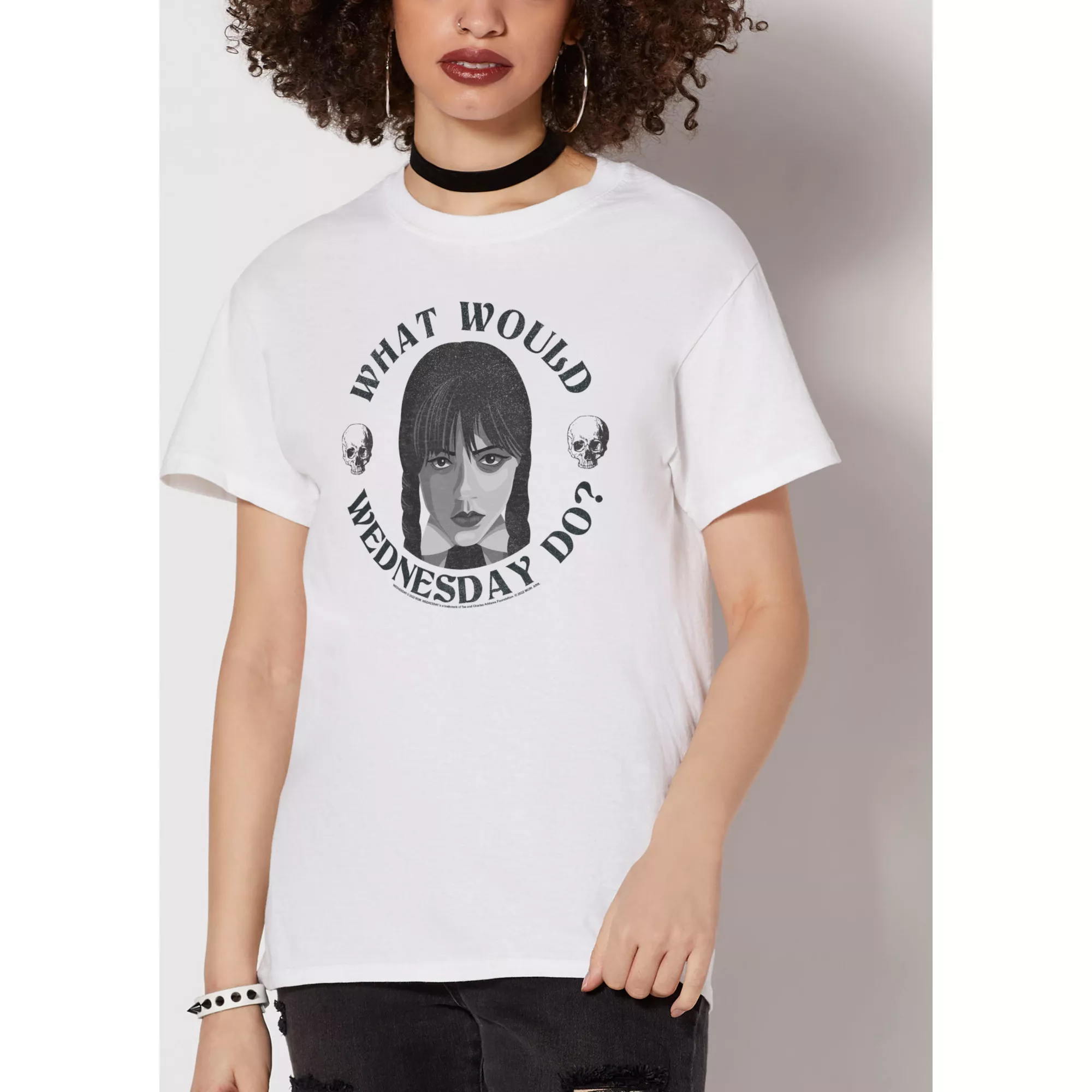 What Would Wednesday Do T Shirt at Spencer's