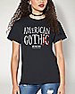 American Goth T Shirt - Wednesday
