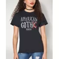 American Goth T Shirt - Wednesday at Spencer's