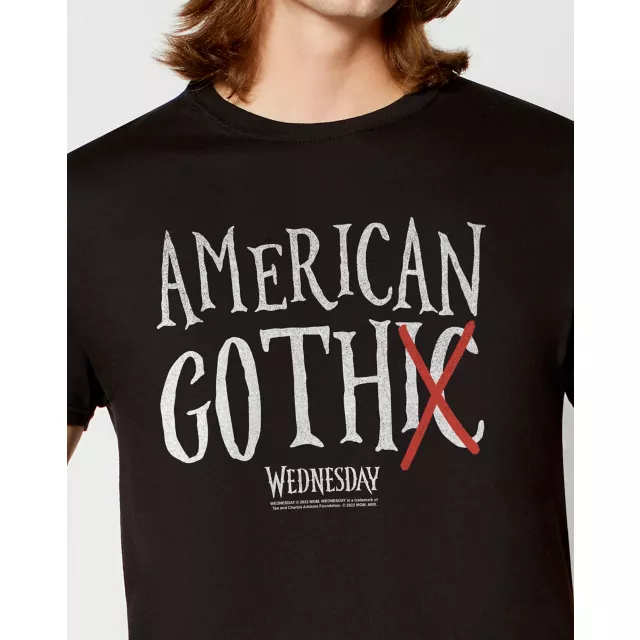 American Goth T Shirt - Wednesday at Spencer's