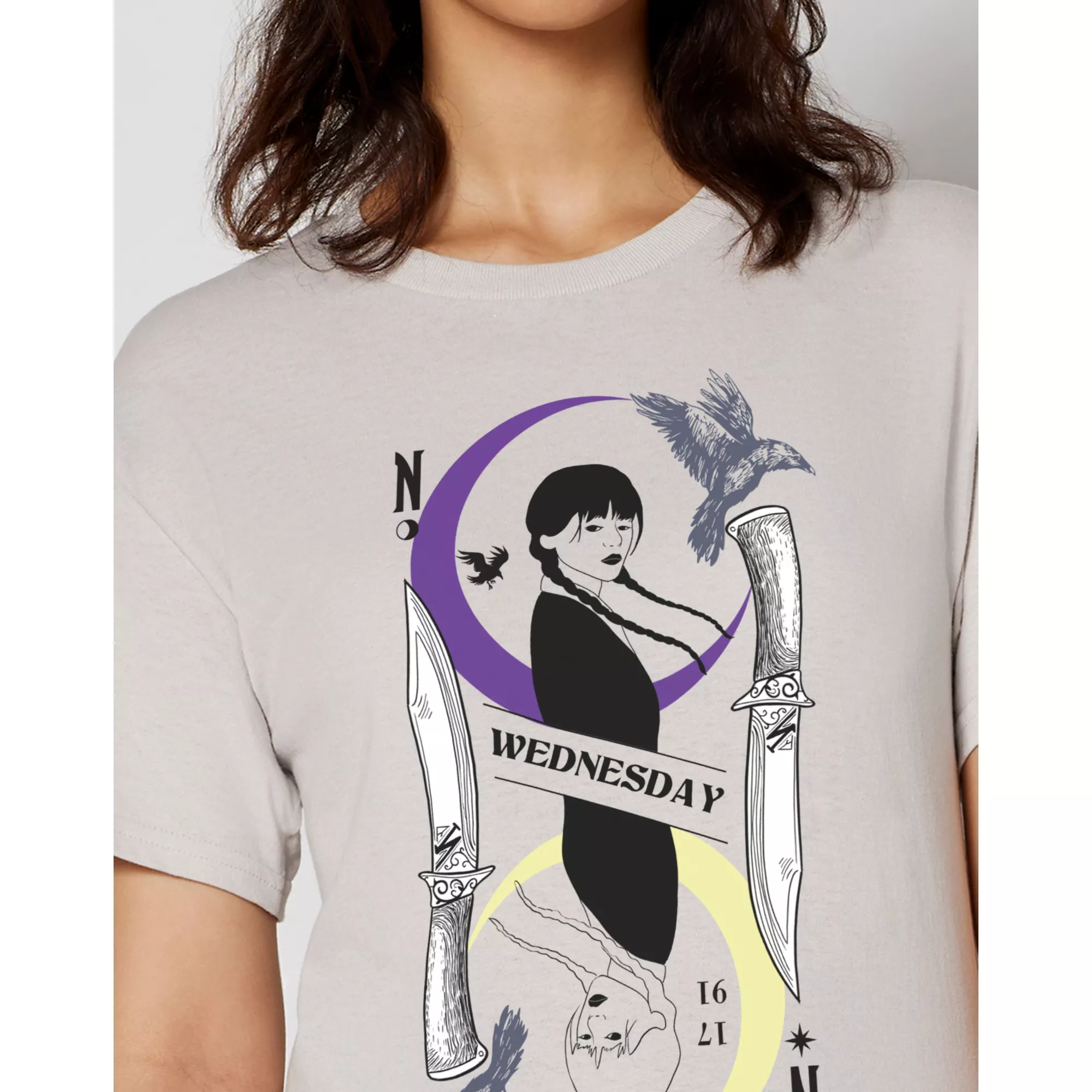 Witchy Wednesday Addams T Shirt at Spencer's
