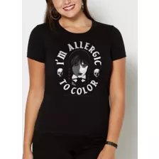 Allergic to Color T Shirt - Wednesday at Spencer's