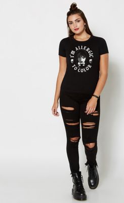 Allergic to Color T Shirt - Wednesday