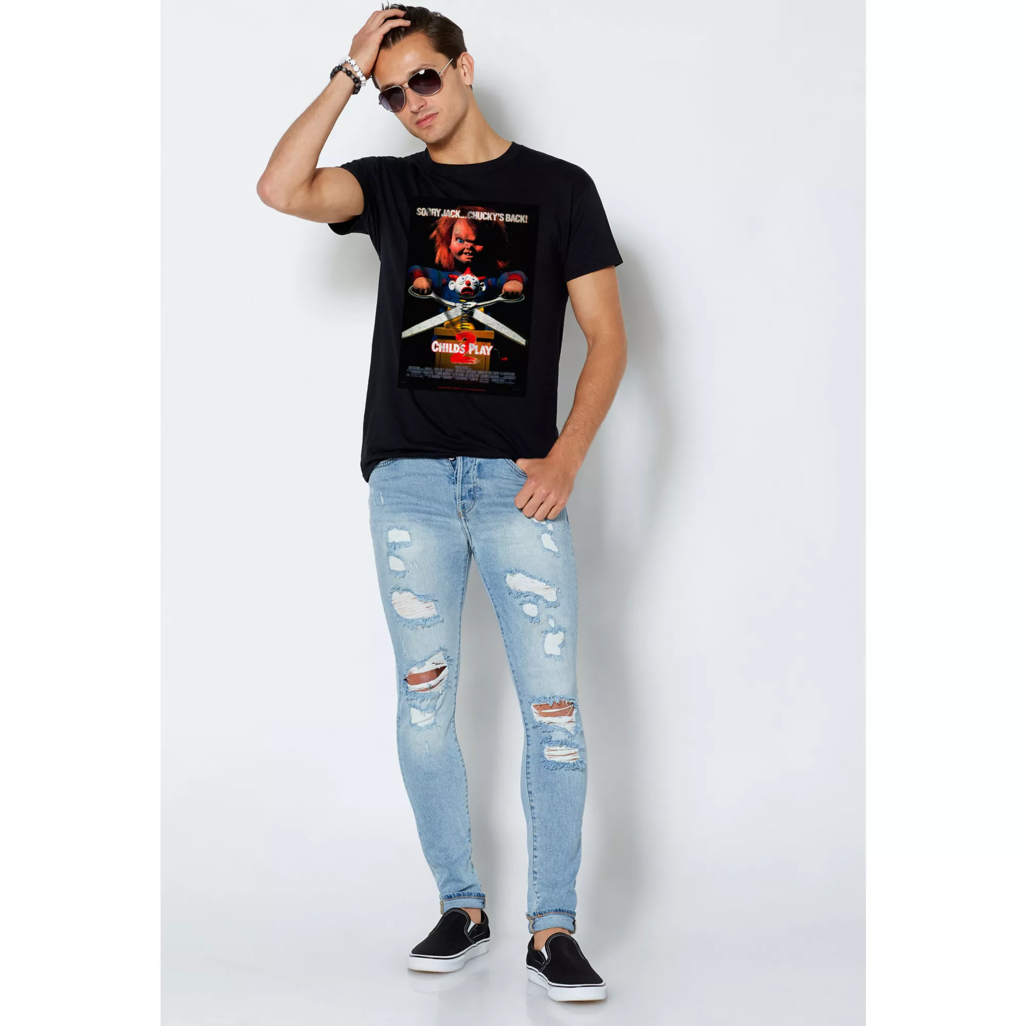 Black Child's Play 2 Chucky T Shirt at Spencer's