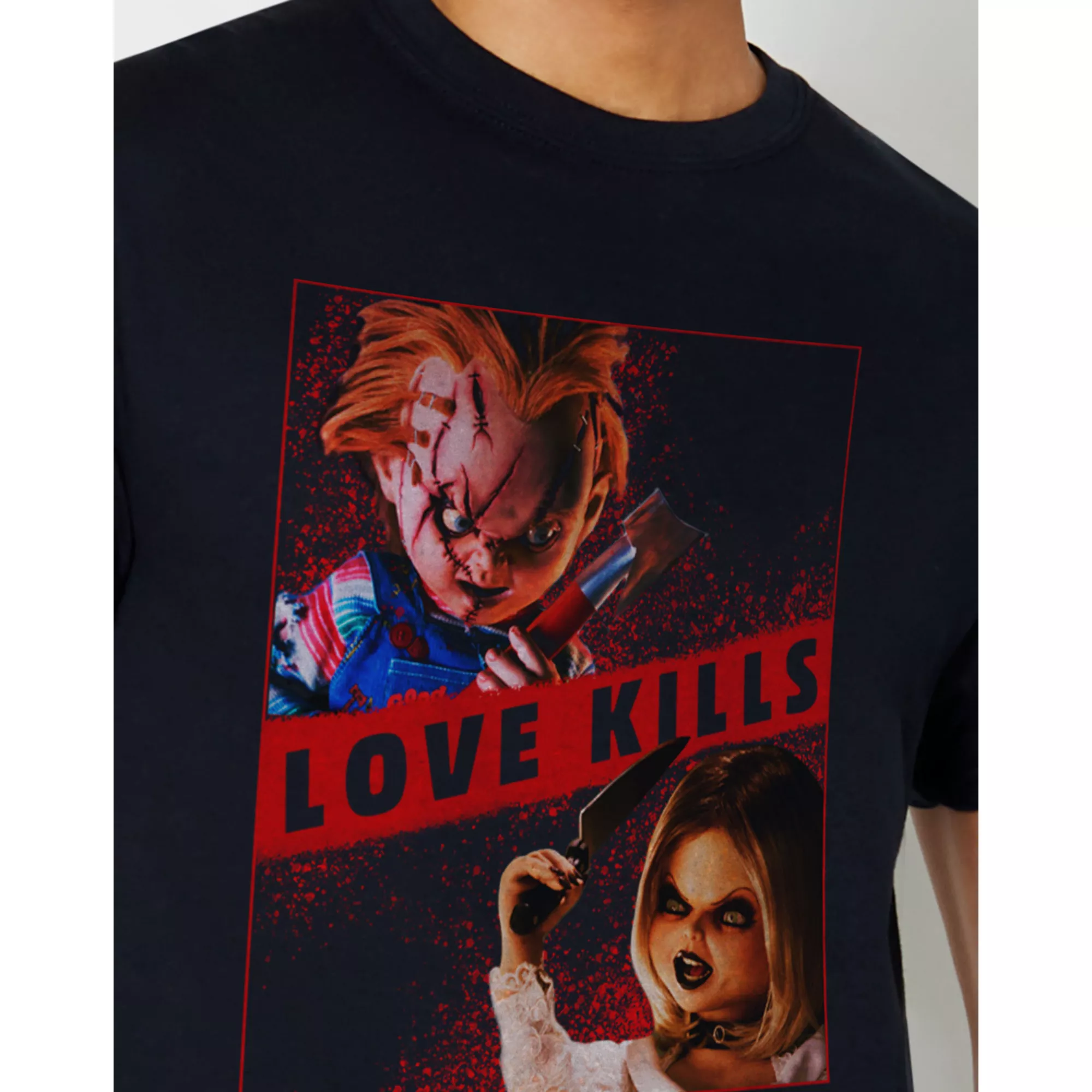Love Kills Chucky T Shirt at Spencer's