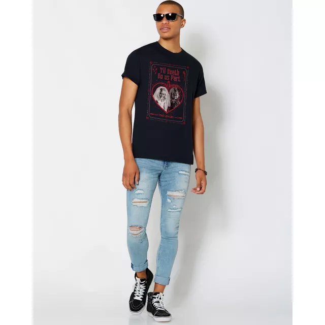 Til Death Do Us Part Chucky and Tiffany T Shirt at Spencer's