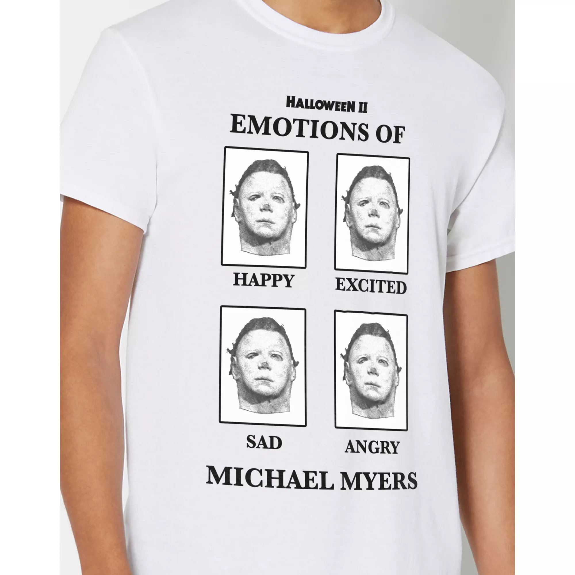 Emotions of Michael Myers T Shirt - Halloween II at Spencer's
