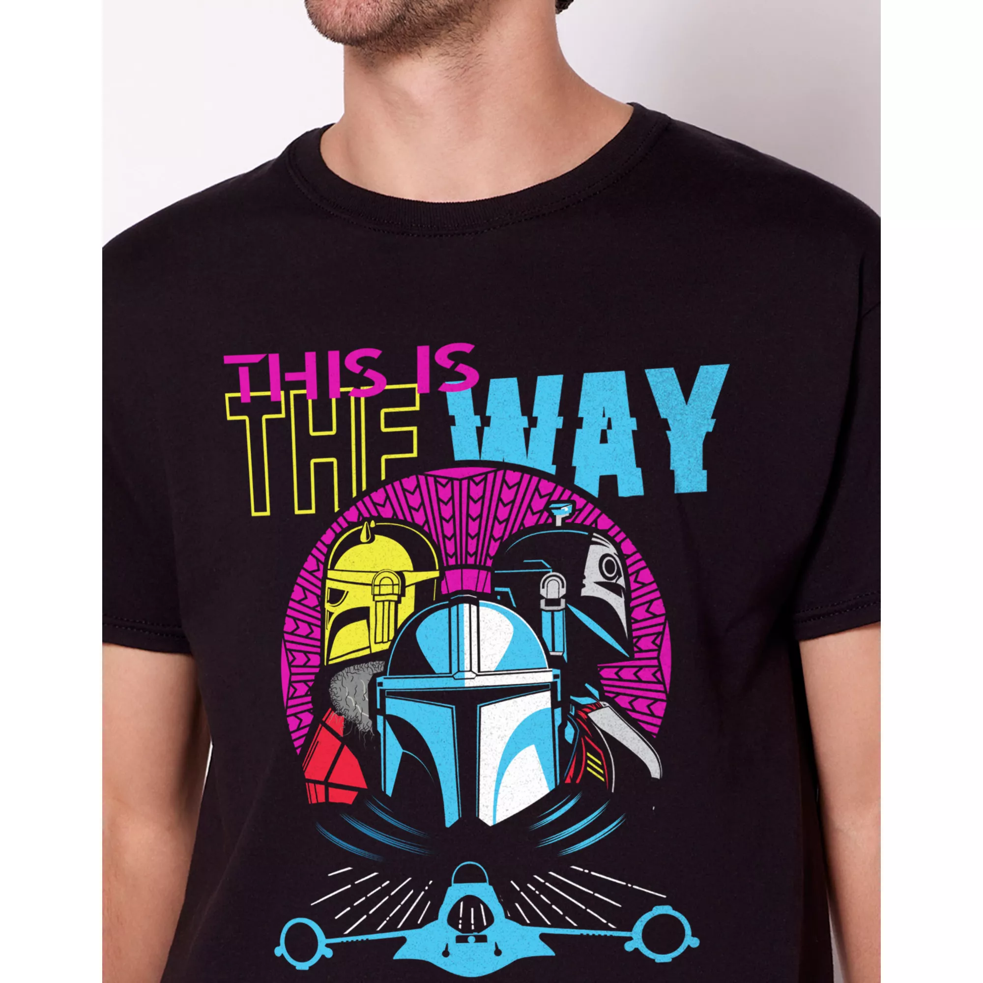 Sunset The Way T Shirt - The Mandalorian at Spencer's