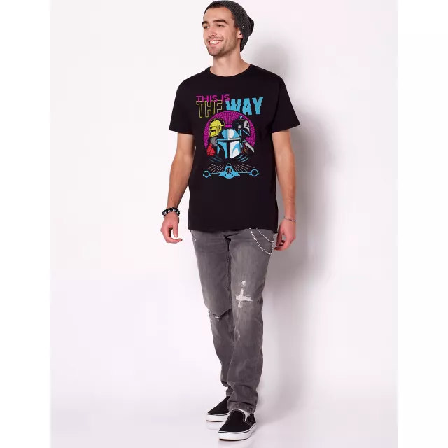 Sunset The Way T Shirt - The Mandalorian at Spencer's