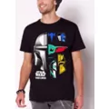 Mandalorian Panels T Shirt - The Mandalorian at Spencer's