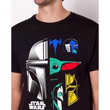 Mandalorian Panels T Shirt - The Mandalorian at Spencer's