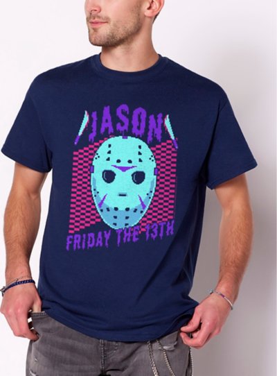 Game Over Jason Voorhees Costume Accessory T Shirt - Friday the 13th by Spirit Halloween