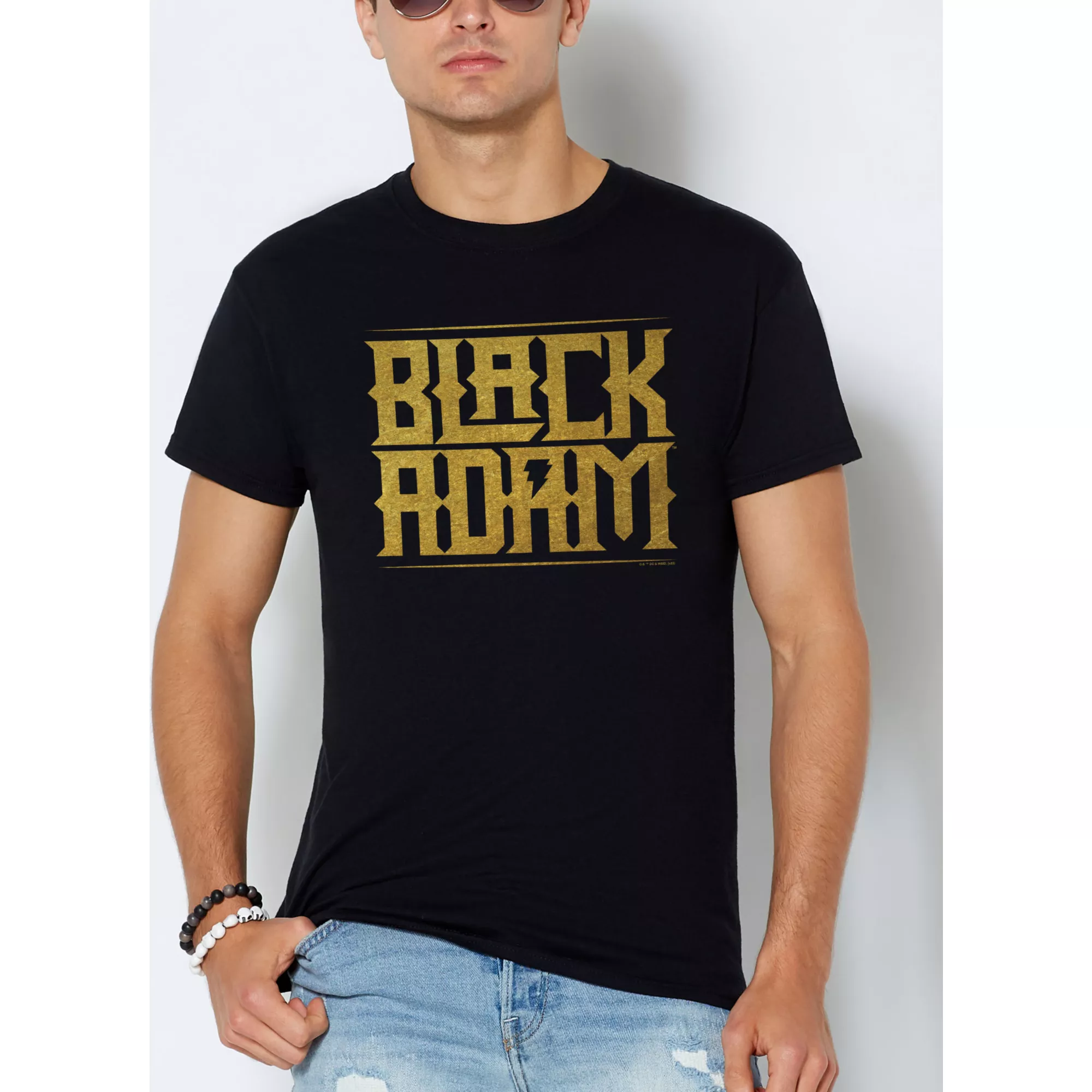 Black Adam T Shirt at Spencer's