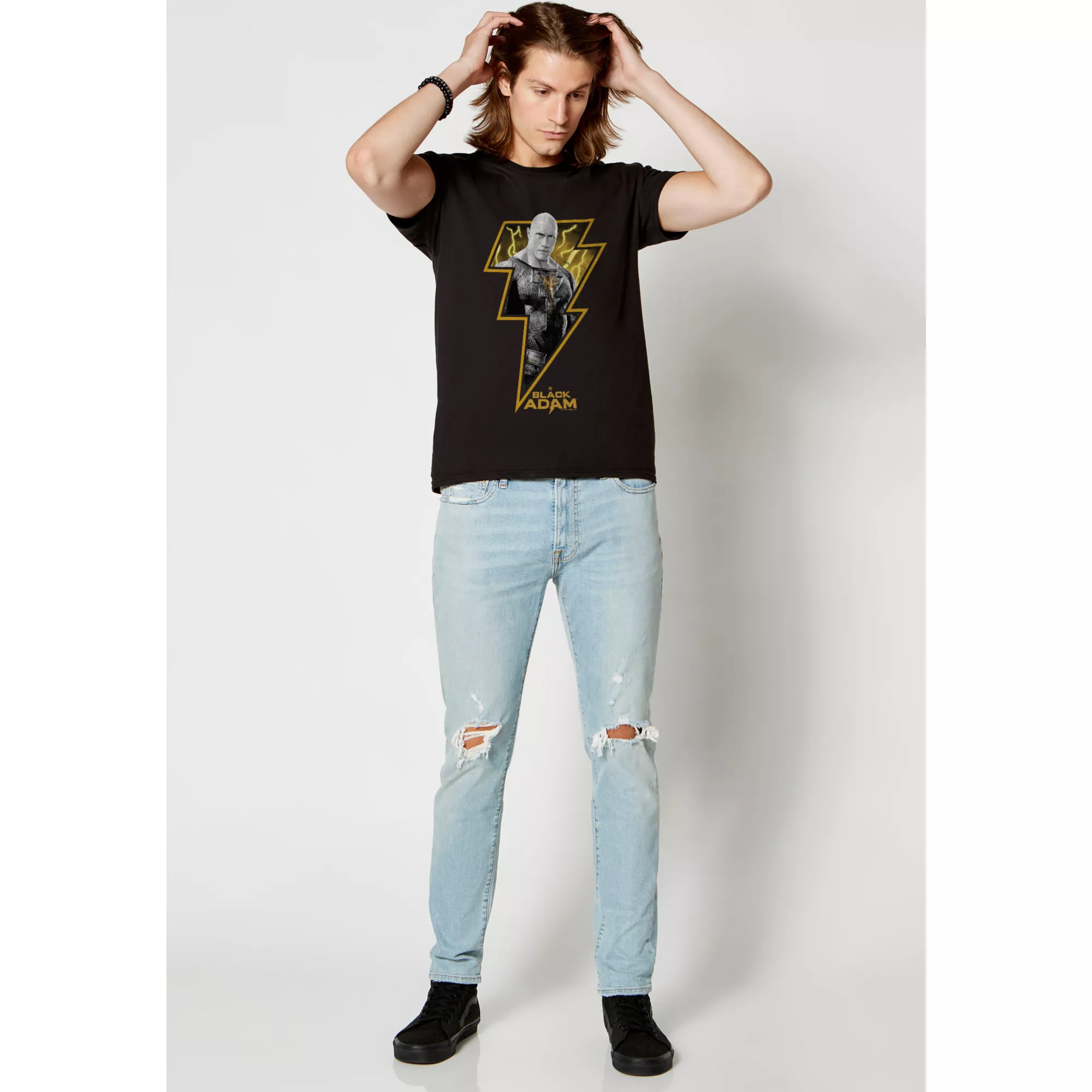 Adam Bolt T Shirt - Black Adam at Spencer's