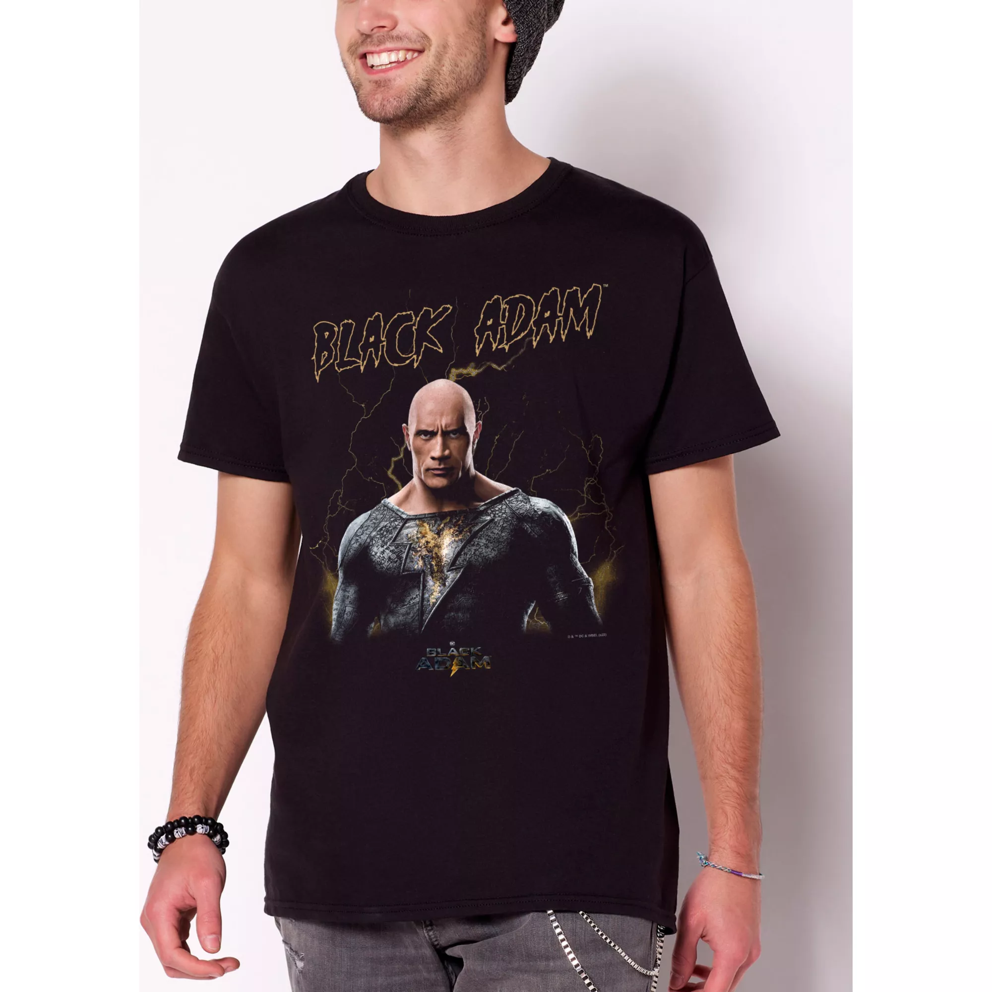 Adam Lightning T Shirt - Black Adam at Spencer's